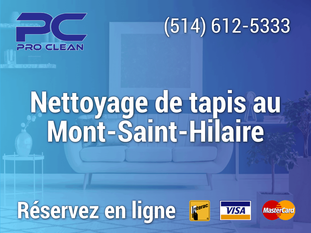 Read more about the article Nettoyage de tapis au Mont-Saint-Hilaire